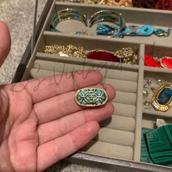 HTF Kendra Scott Dylan Necklace - Picture 5 of 7